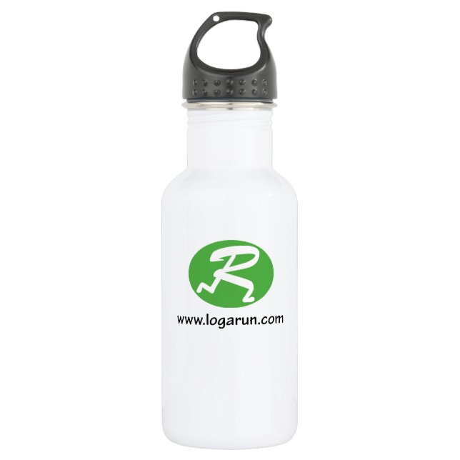 Logarun.com 532 Ml Water Bottle (Front)