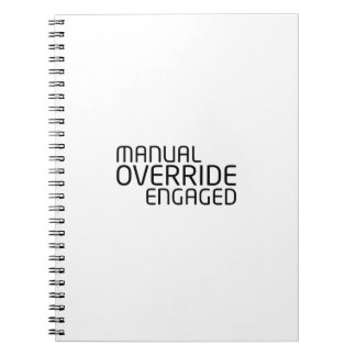 Logbook for Manual System Adjustments Notebook