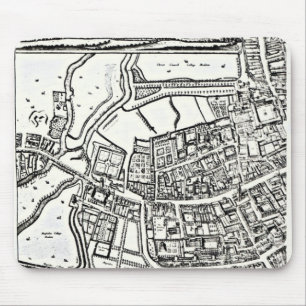 Loggan's map of Oxford, Eastern Sheet Mouse Mat