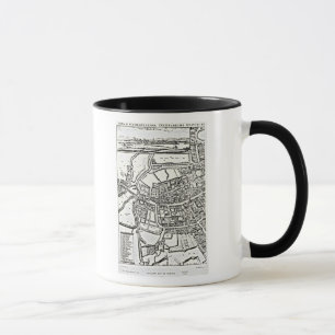 Loggan's map of Oxford, Eastern Sheet Mug
