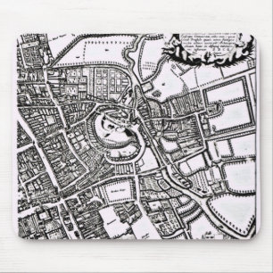 Loggan's map of Oxford, Western Sheet Mouse Mat