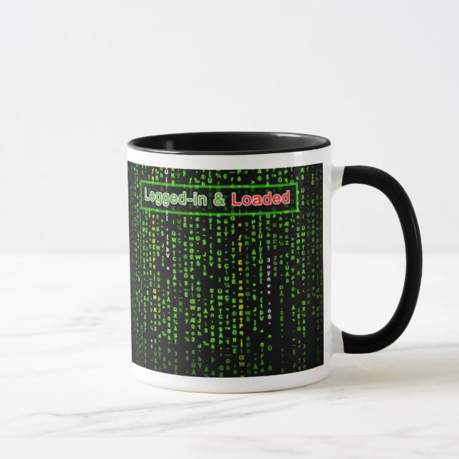 Logged-in and Loaded Mug (Right)