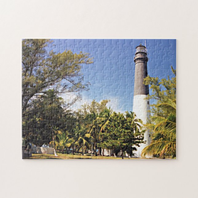 Loggerhead Key Lighthouse, Dry Tortugas Florida Jigsaw Puzzle (Horizontal)