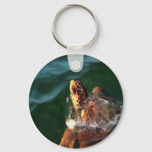 Loggerhead Turtle Key Ring