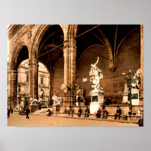 Loggia dei Lanzi Florence Tuscany Italy Poster