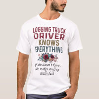 Logging Truck Driver Knows Everything