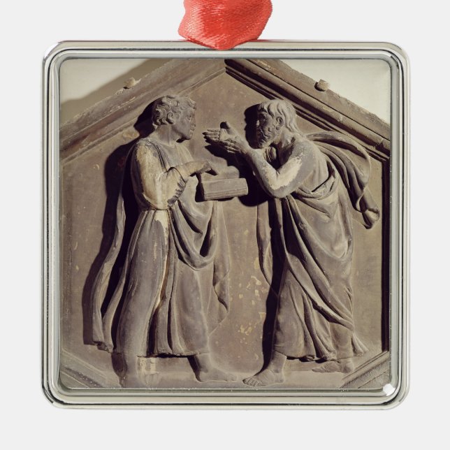 Logic and Dialectic Metal Tree Decoration (Front)