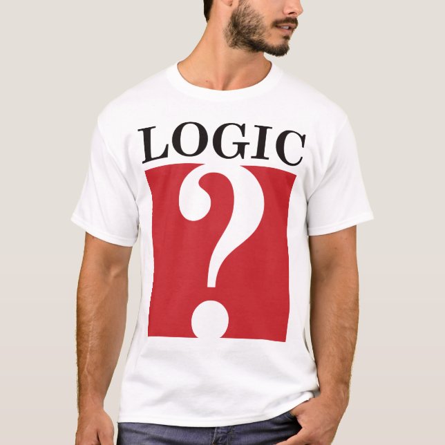 Logic - Black and Red T-Shirt (Front)