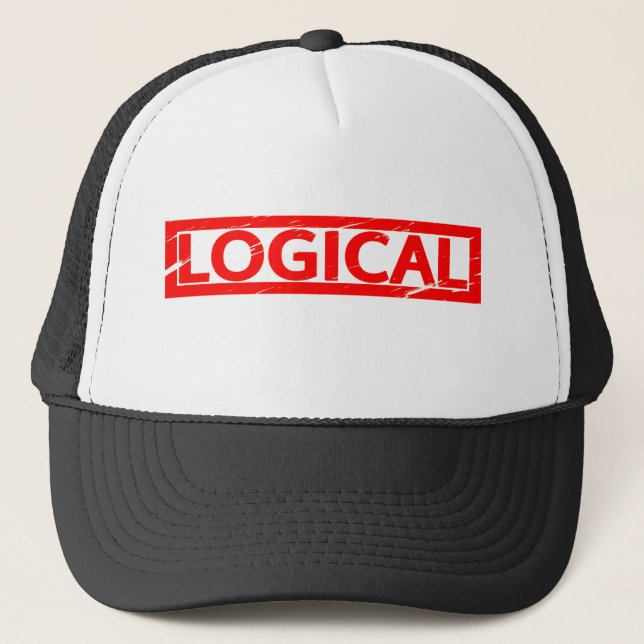 Logical Stamp Trucker Hat (Front)