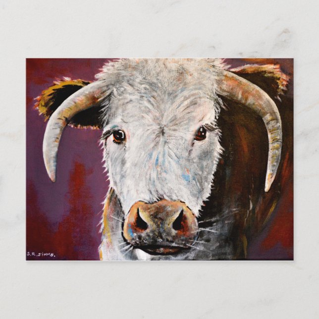 Logie Longhorn Postcard (Front)
