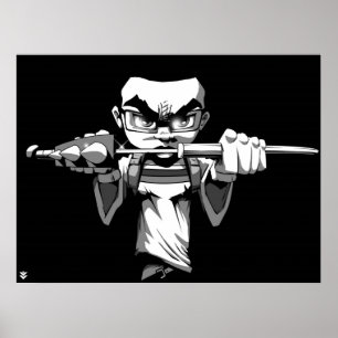 Logik sword blk poster