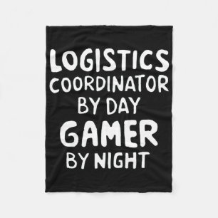Logistics Coordinator Fleece Blanket