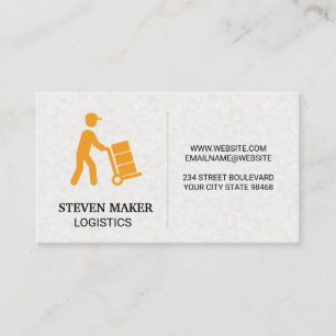 Logistics Courier Business Card