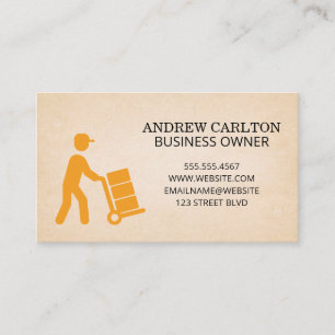 Logistics Delivery Courier Business Card