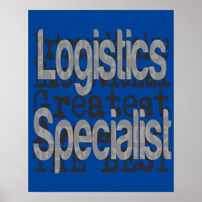Logistics Specialist Extraordinaire Poster (Front)