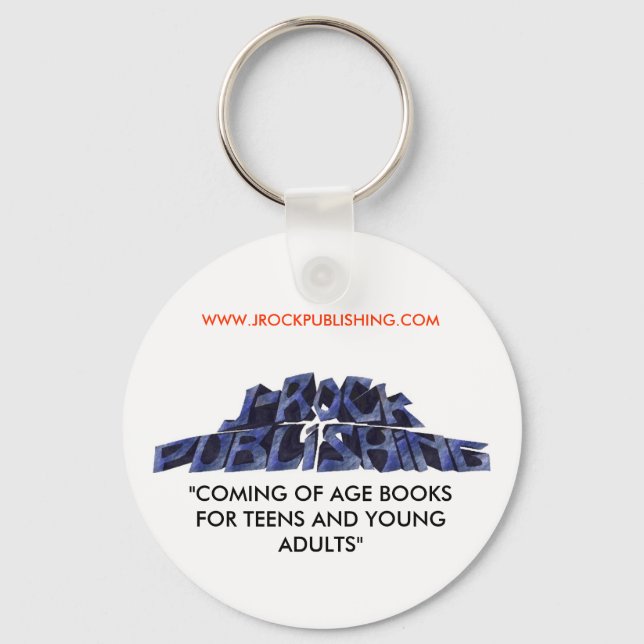 logo 12 copy.jpgnoback, "COMING OF AGE BOOKS FO... Key Ring (Front)