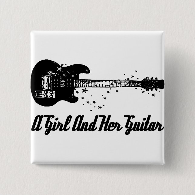 Logo 2" Pin/Button 15 Cm Square Badge (Front)