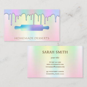  Logo Bakery Chef,cute Business Card