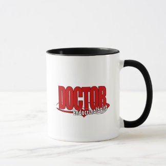 LOGO BIG RED DOCTOR Endocrinologist Mug