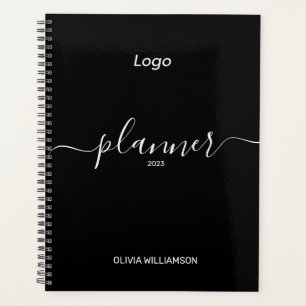 Logo Black Professional Business Planner