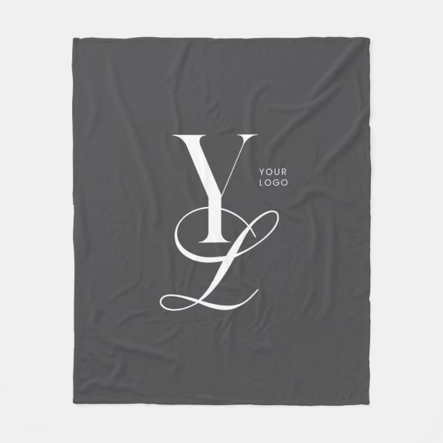 Logo Blanket Company Logo Gift Fleece Blanket (Front)