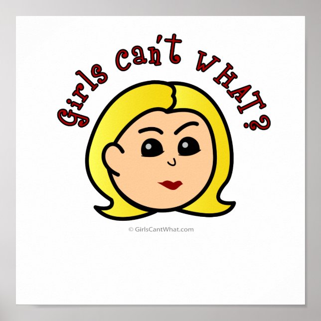 Logo - Blonde Poster (Front)