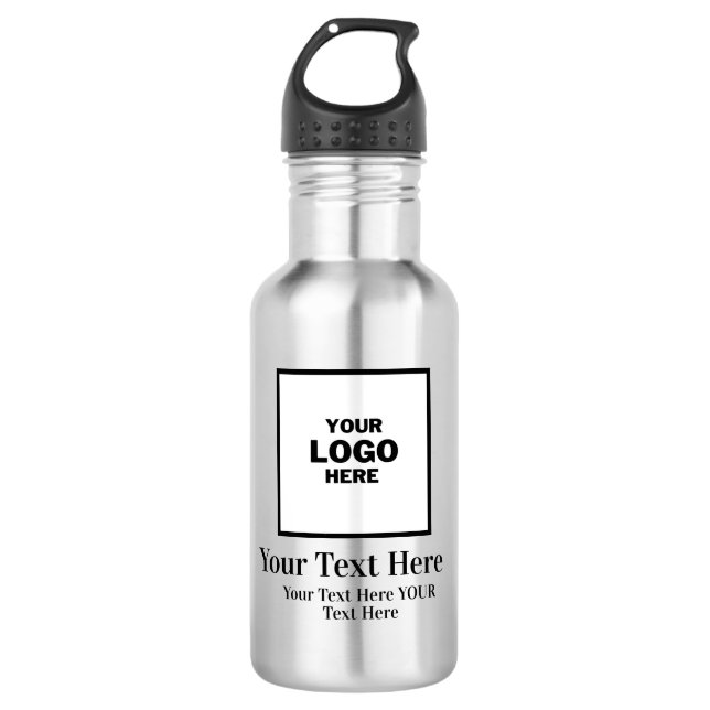 Logo Brand  532 Ml Water Bottle (Front)