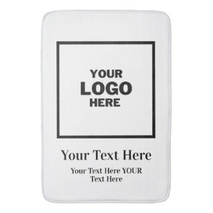 Logo Branded company Professional Bath Mat