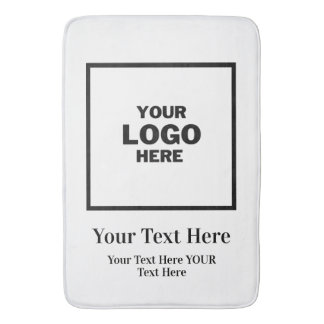 Logo Branded company Professional  Bath Mat