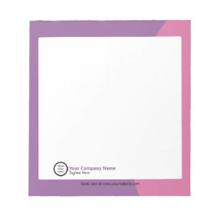 Logo Branded Promotional Giveaway Writing Pads