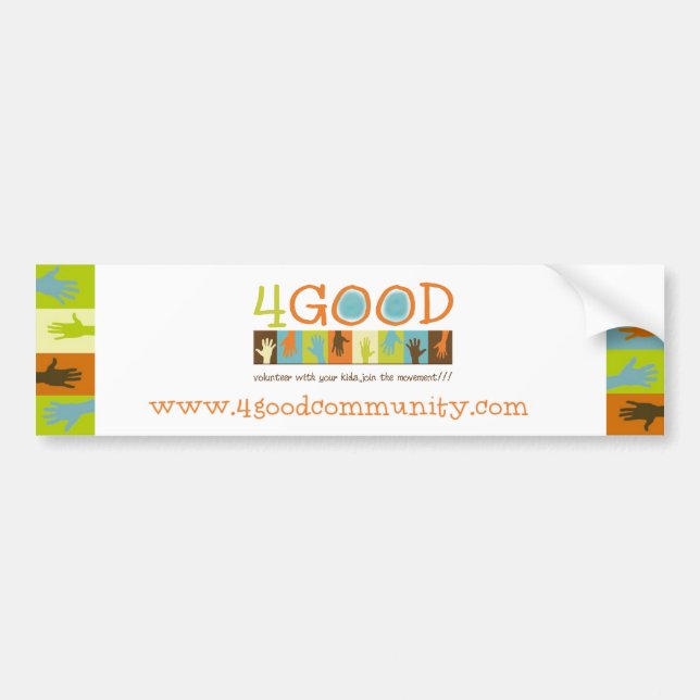 Logo Bumpersticker Bumper Sticker (Front)