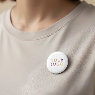 Logo Business Branding 6 Cm Round Badge