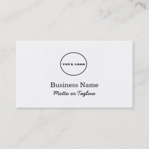 logo business card add your logo business cards
