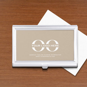 Logo Business Corporate Company Minimalist Business Card Holder