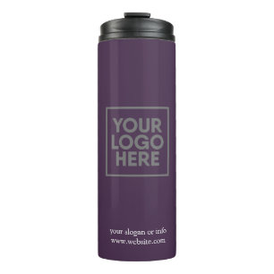 Logo   Business Corporate Company Minimalist Therm Thermal Tumbler