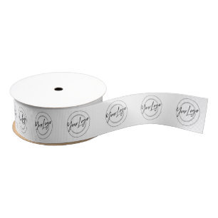 Logo Business Grosgrain Ribbon