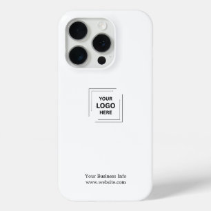 Logo Business   Minimalist Simple iPhone Case