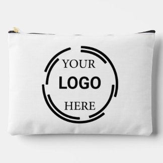 Logo Business Modern Minimal Designs Accessory Pouch