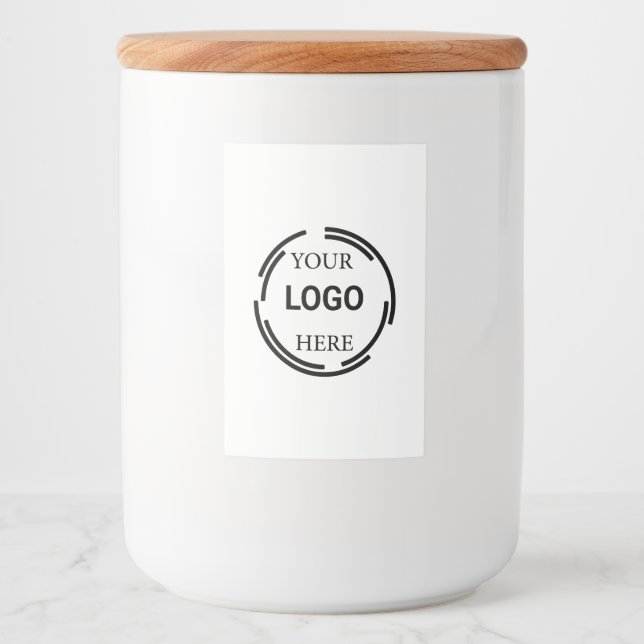 Logo Business Modern Minimal Designs Food Label (Front)
