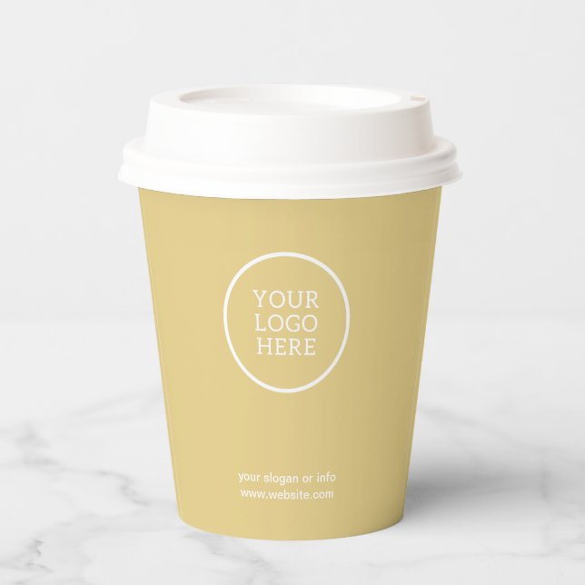 Logo Business Paper cups (Front)