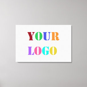 Logo Business Promotional Company Canvas Print