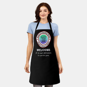 Logo Businesses Company Professional Custom  Apron