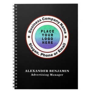 Logo Businesses Company Professional Personalise Notebook