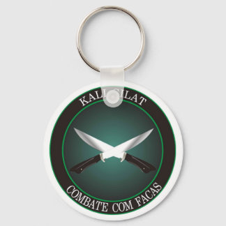 logo combate com facas key ring