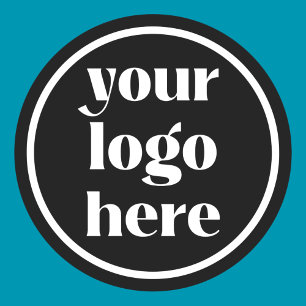 Logo Company Business Classic Round Sticker