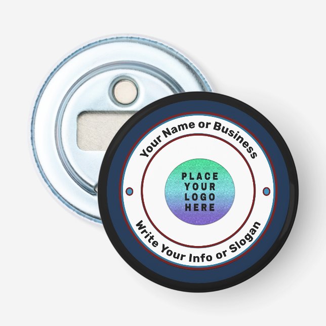 Logo Company Business Marketing Brand Custom  Bottle Opener (Front)