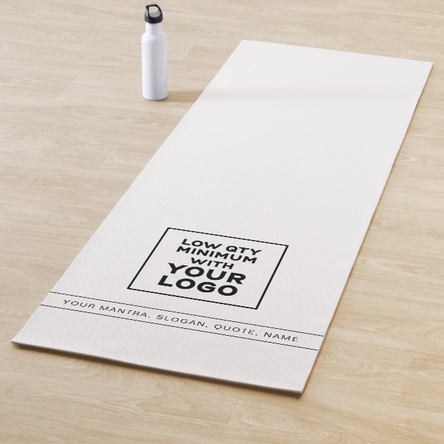 Logo Company Name Slogan Mantra Promotional Yoga Mat (In Situ)