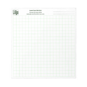 Logo Company Note Green Project Planning Notepad
