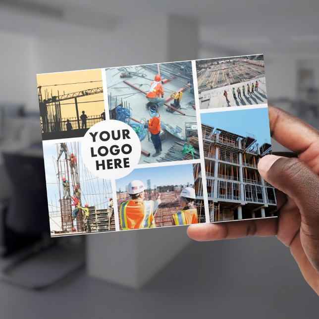 LOGO Construction Company  Corporate Business  Holiday Card (Creator Uploaded)