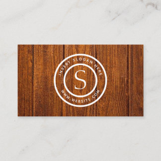 Logo Corporate Rustic Business Card